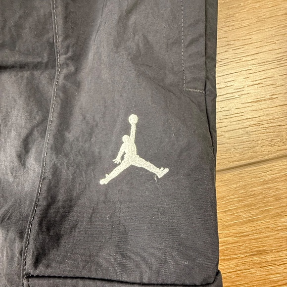 Jordan Big Kids Girls Double Cargo Woven Pants Size M NWT Back to School Black - Picture 5 of 15